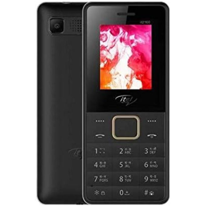 2160 - 1.77-inch – 2G -Dual SIM Mobile Phone - Black